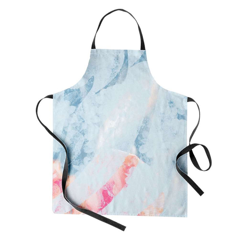 پیش بند آشپزخانه تینادکور طرح ساغر آبی مدل mod00064