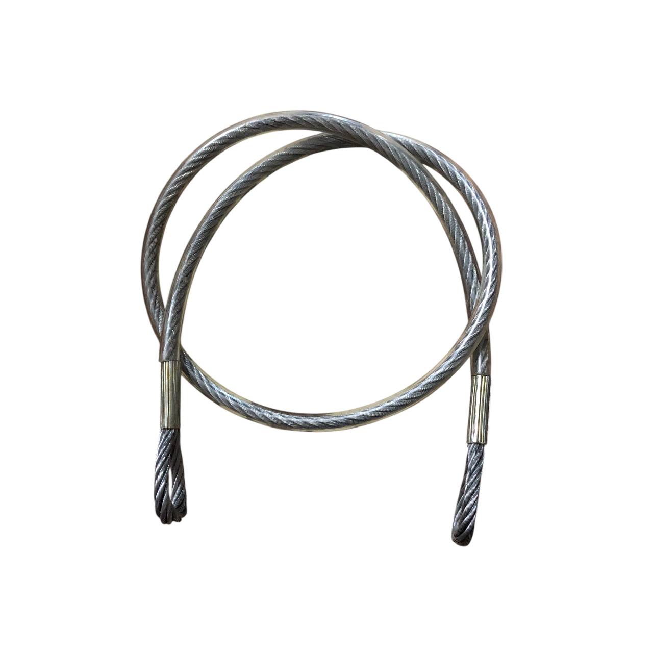 قفل سیم بکسلی موتور سیکلت روکش دار قطر 10 میلی متر مدل 1