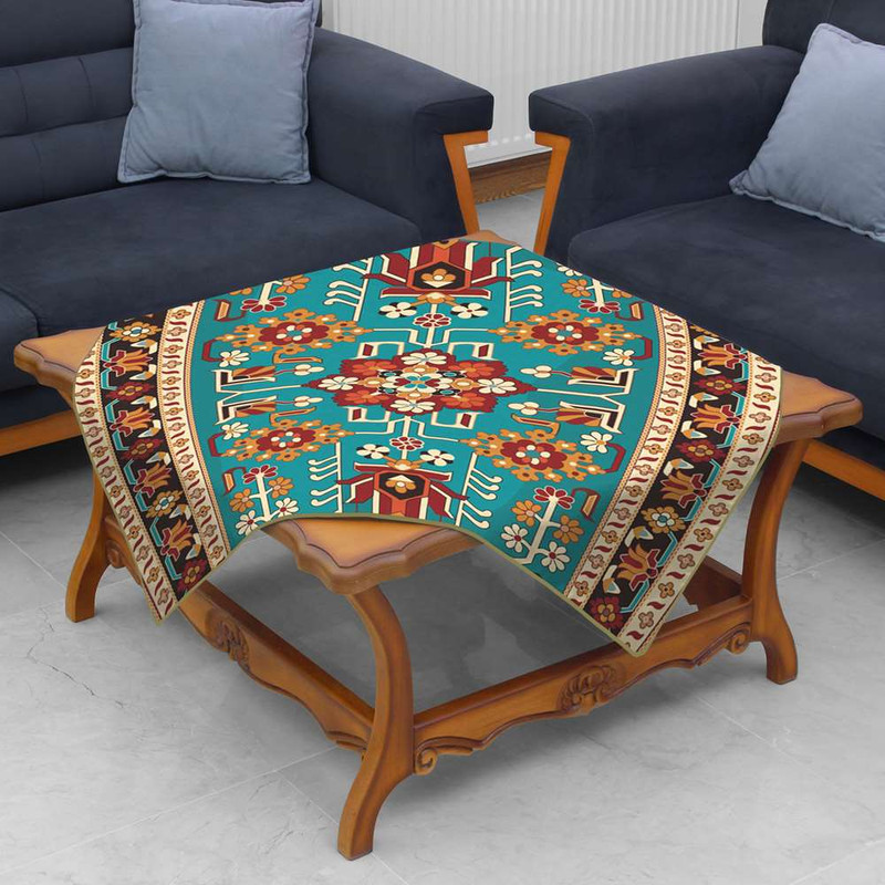 رومیزی تینادکور طرح گنجینه مدل pod00467