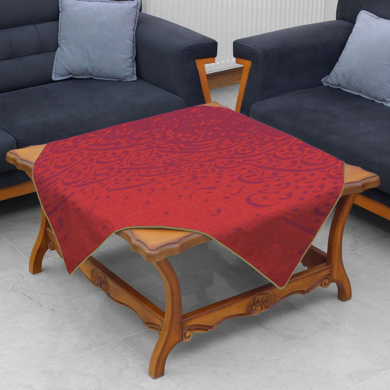 رومیزی تینادکور طرح حرف‌باران مدل png00111