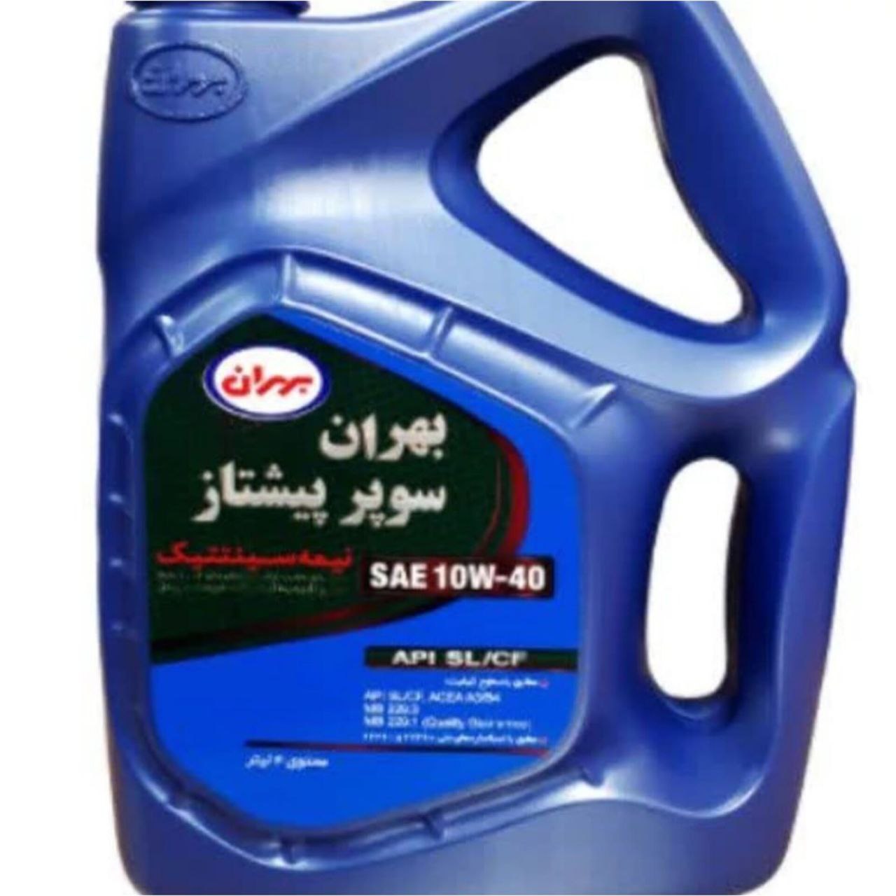 روغن موتور بهران ( استاندارد خودرو ساز ) پژو پارس ، ایساکو API SL 10W40 4 Litre