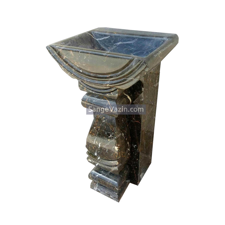 روشویی سنگی طرح صراحی