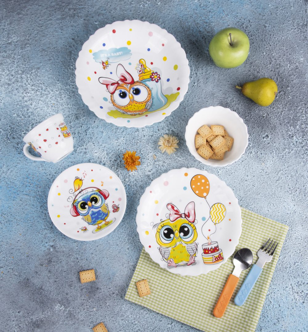 سرویس غذاخوری 5 تکه کودک پارس اپال کودک کیوت 779 مبلمونسرا مدل 291247