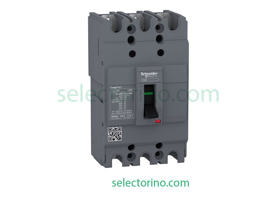 اتوماتیک فیکس 250 آمپر Schneider EZC250H3250 قدرت قطع 36 کیلو آمپر G25F3A250