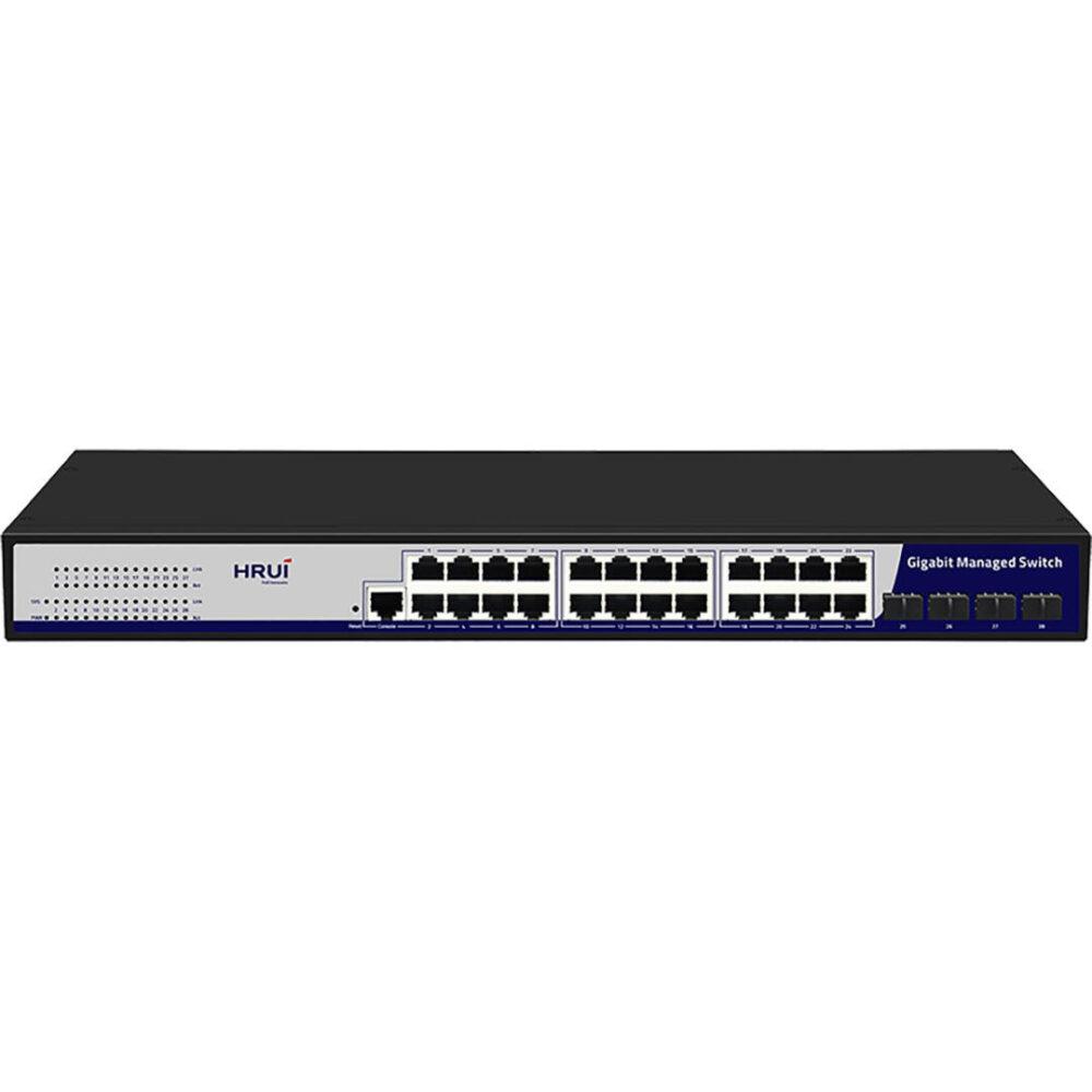سوئیچ مدیریتی اترنت اچ ار یو ای HRUI HR-SWG20244S