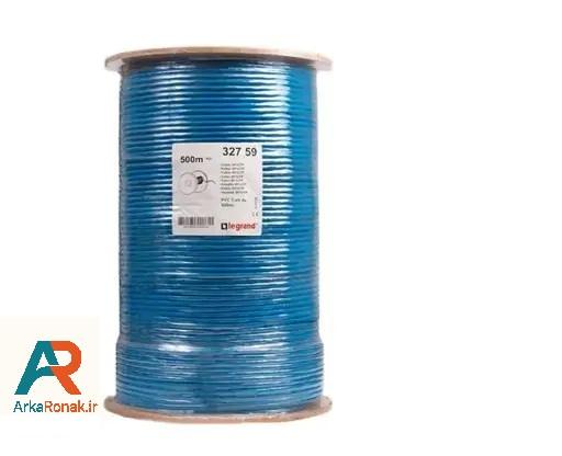 کابل شبکه CAT6 SFTP LEGRAND لگراند تست فلوک چنل 0.48 قرقره 500 متر