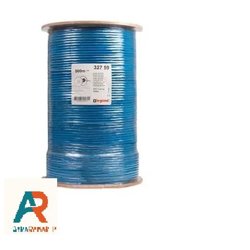 کابل شبکه CAT6 SFTP LEGRAND لگراند CCA فویل دار و شیلددار رسانت Resanet قرقره 500 متر