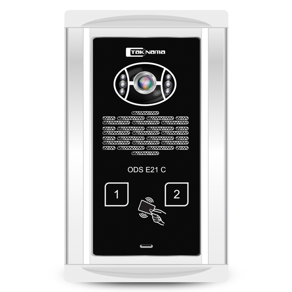 پنل دربازکن تصویری لمسی 2 واحدی تک نما مدل E21