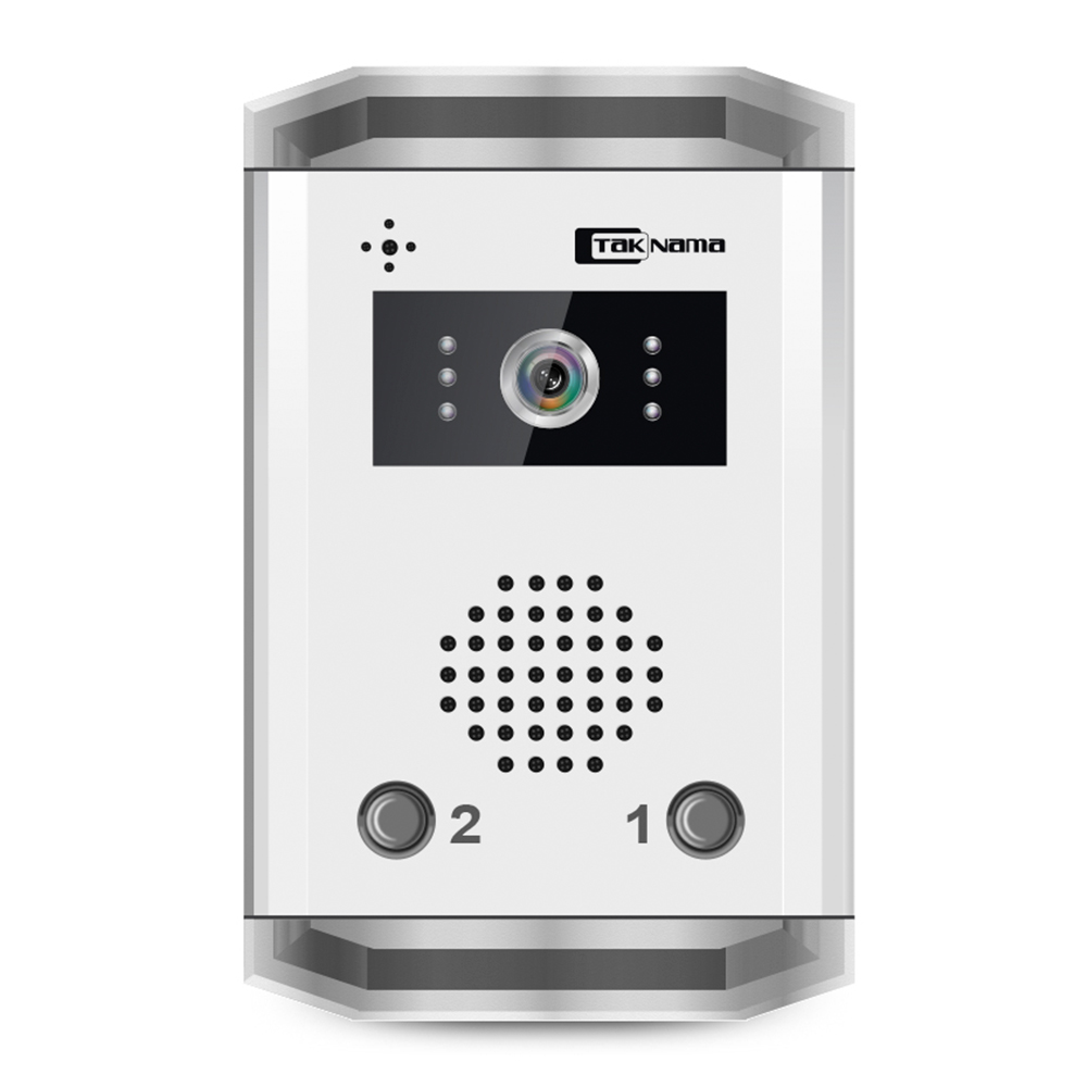 پنل دربازکن تصویری 2 واحدی تک نما سری K