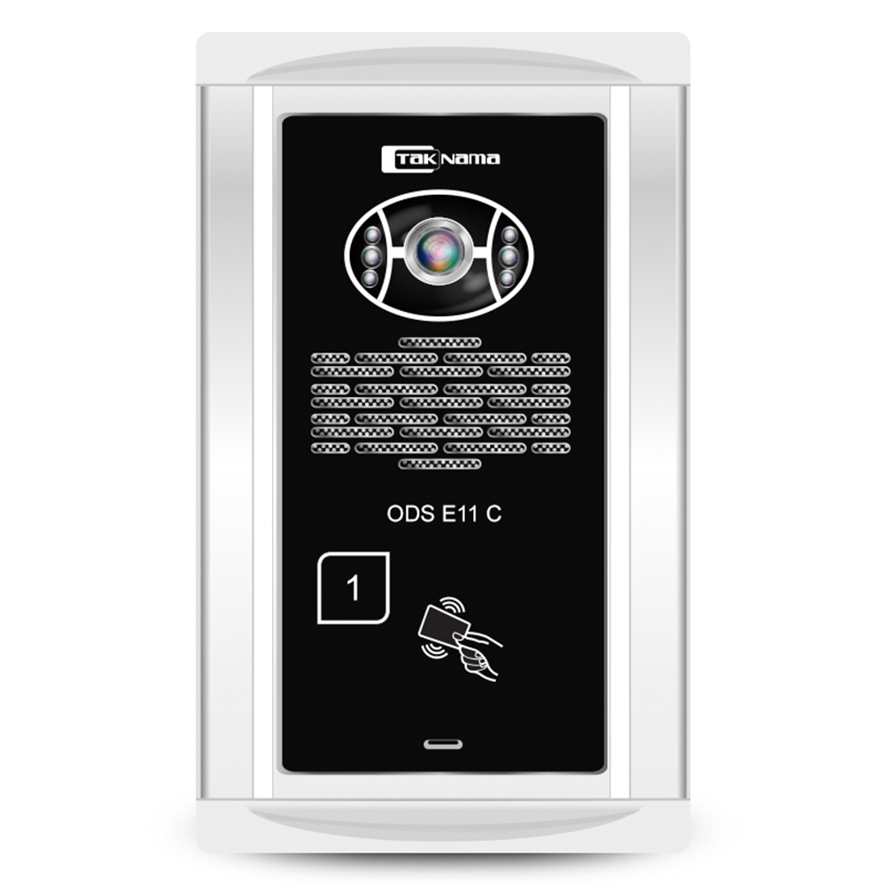 پنل دربازکن تصویری لمسی 1 واحدی تک نما مدل E11