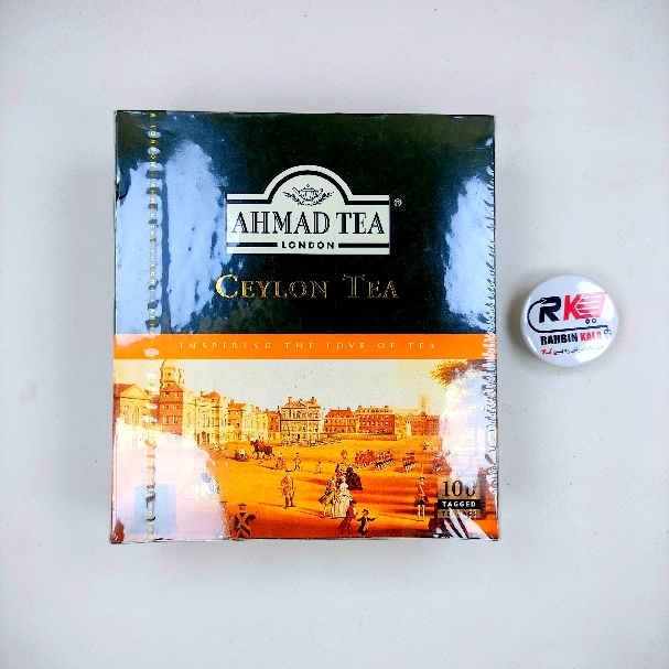 چای سیاه کیسه ای احمد مدل سیلان پک 100 تایی AhmadTea ceylon