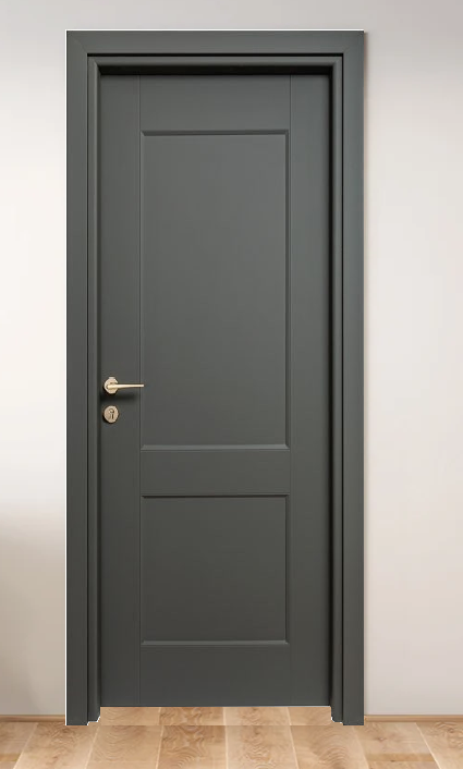 درب اتاقی مدرن دوقاب: CNC، سفارشی، شیک