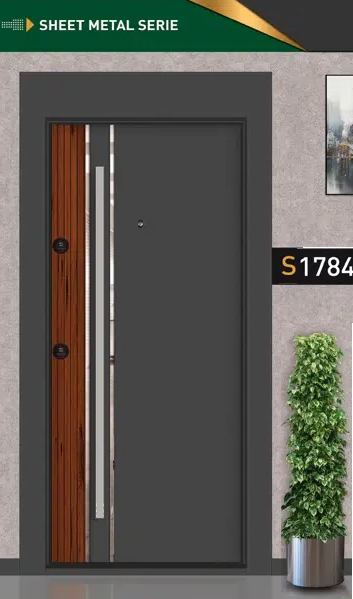 درب ضدسرقت رویه فلز- سری سوپر لوکس - کد S1784