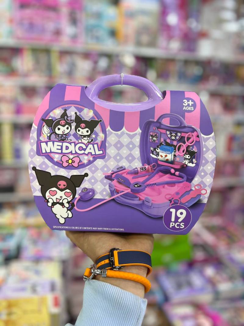 ست لوازم دکتری اسباب بازی طرح کرومی