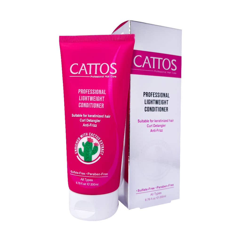 نرم کننده فاقد سولفات انواع مو کاتوس 200 میلی لیتر | Cattos Conditioner For Normal Hair 200 ml