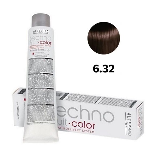 تکنو 6.32 بلوند تیره طلائی زنبقی dark blonde golden iris