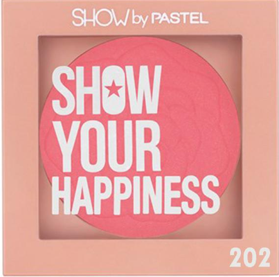 پاستل رژگونه مدل Happiness شماره 202