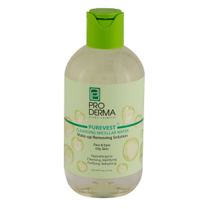 پرو درما محلول پاک کننده آرایش میسلار واتر پوست چرب 250 میل