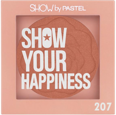 پاستل رژگونه مدل Happiness شماره 207