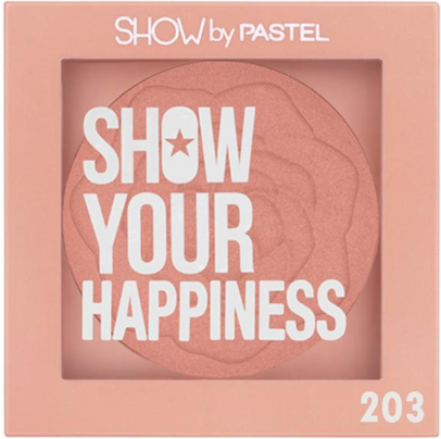 پاستل رژگونه مدل Happiness شماره 203