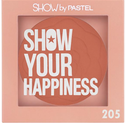 پاستل رژگونه مدل Happiness شماره 205