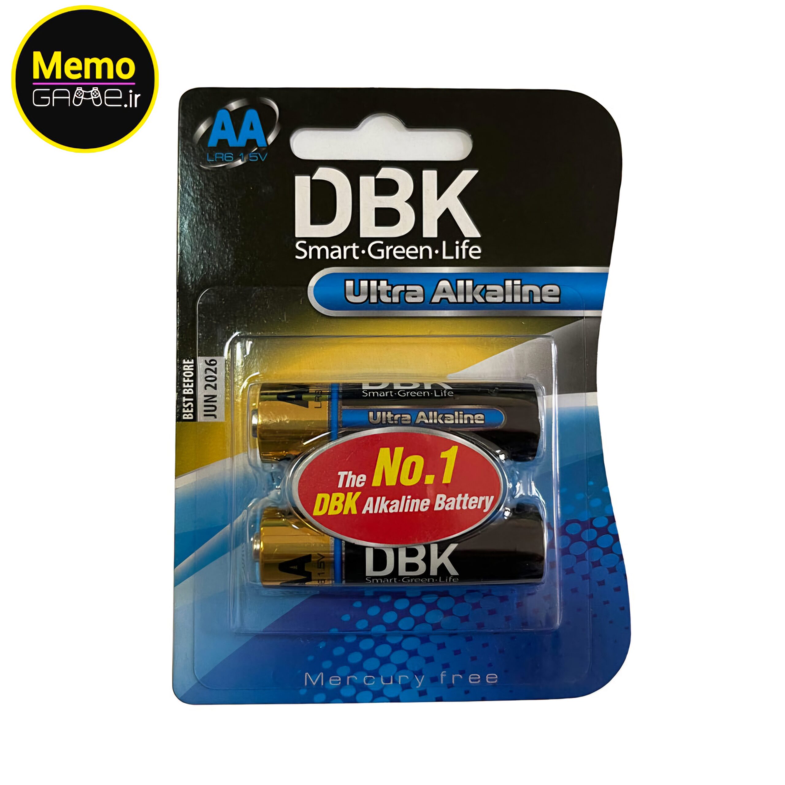 باتری قلمی آلکالاین DBK بسته 2 عددی