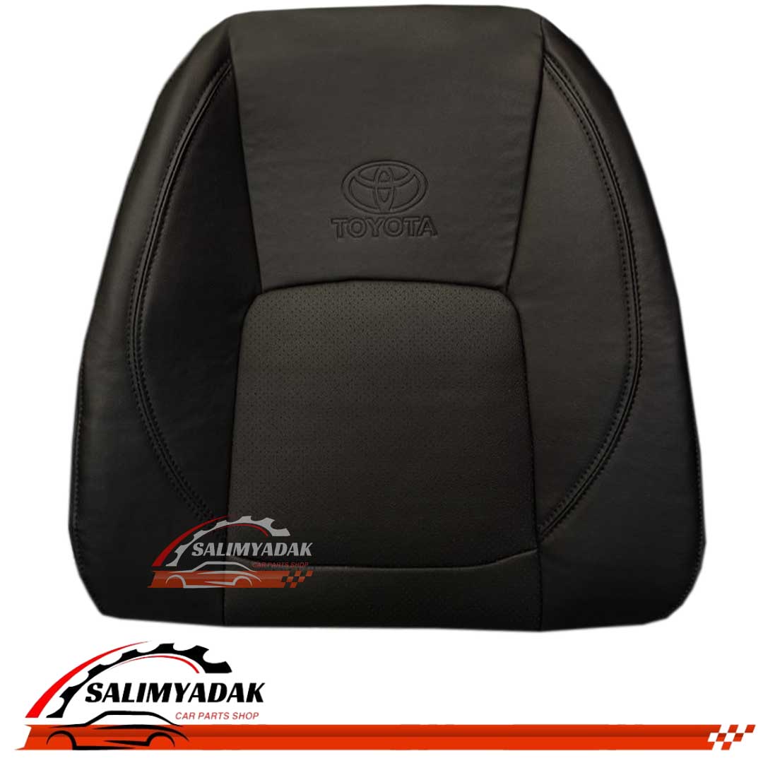 روکش صندلی تویوتا کرولا الیت 2024 و 2025  چرم رنگ مشکی