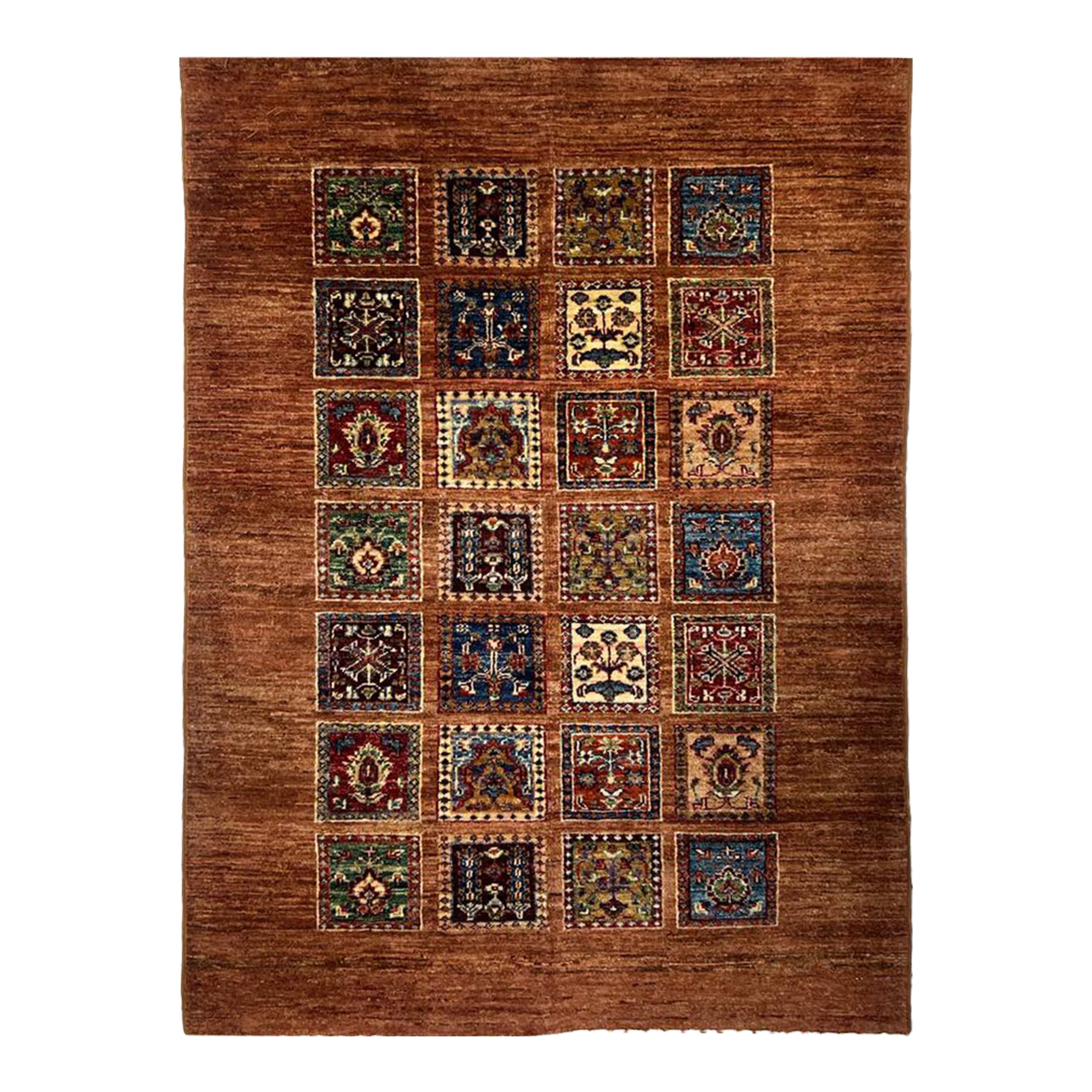 فرش دستباف ذرع نیم قشقایی کد110019