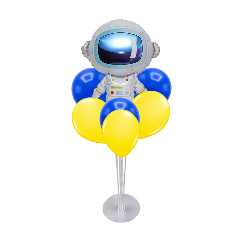 استند بادکنک سورتک طرح فضانورد کد ST0836 بسته 8 عددی