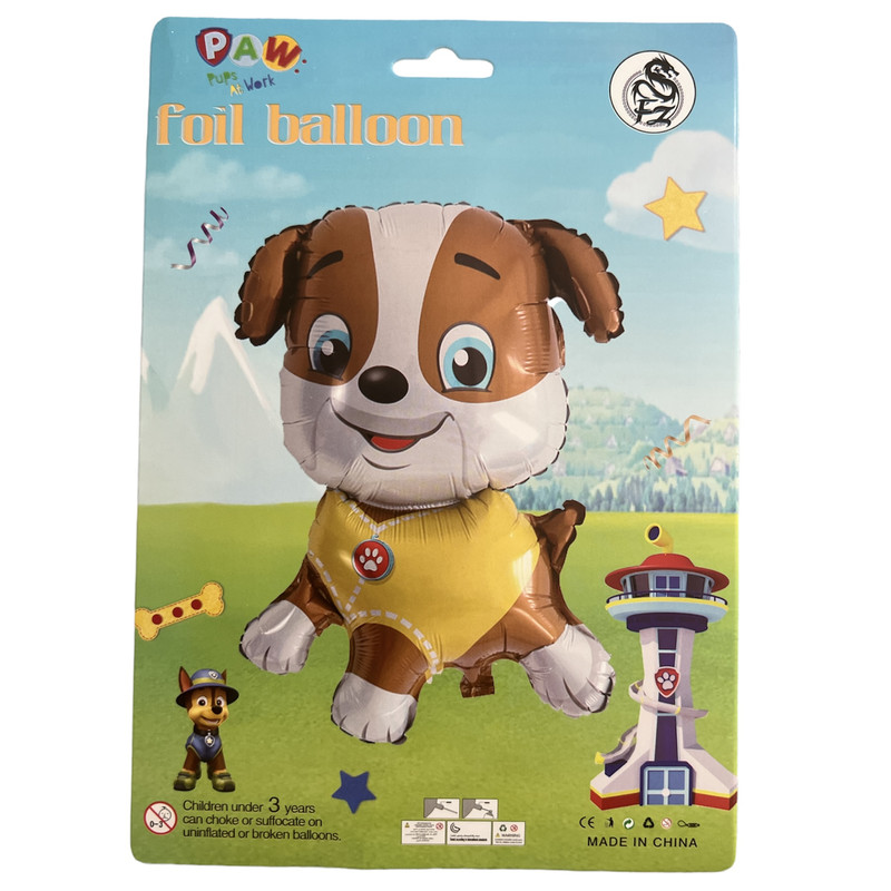 بادکنک فویلی اف زد مدل سگ های نگهبان کد Rabell01