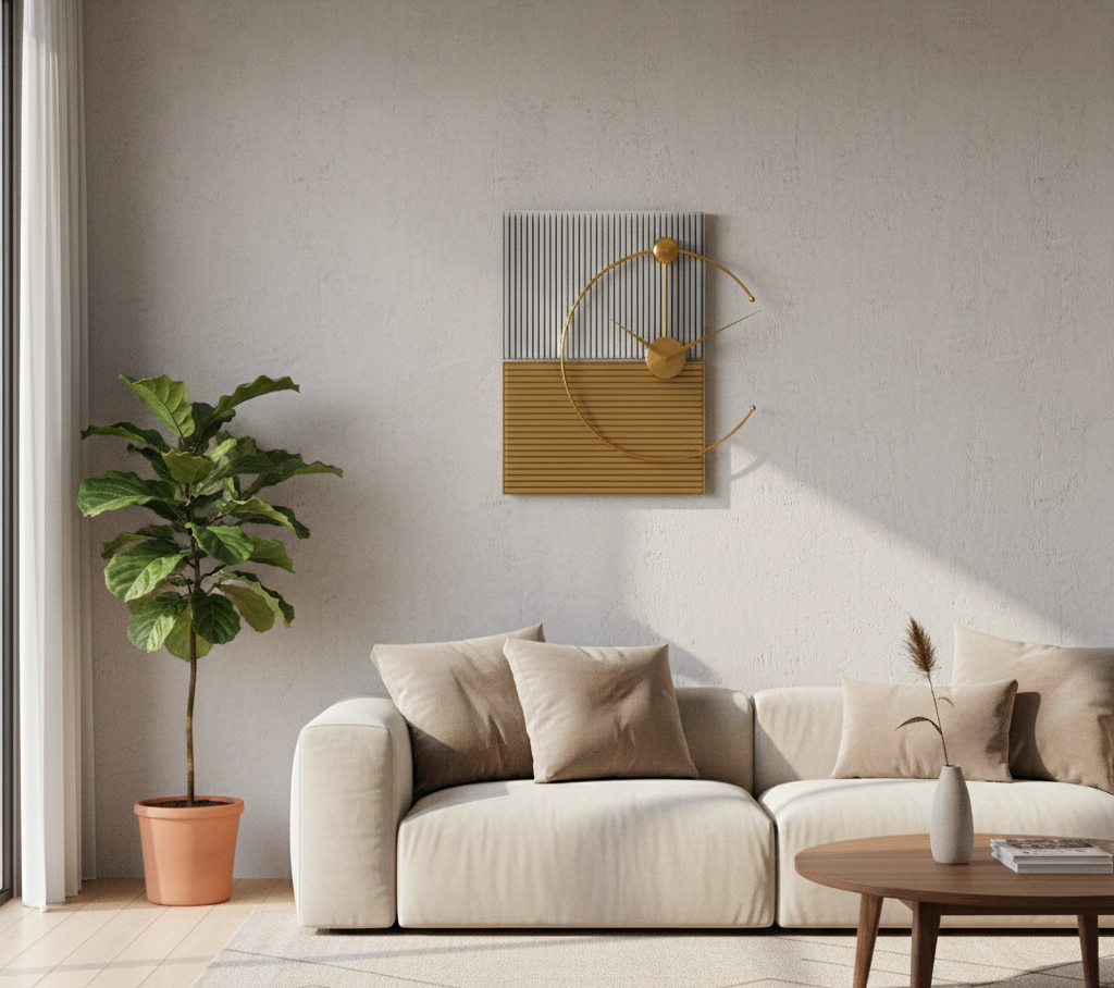 ساعت دیواری مدرن کد H-501