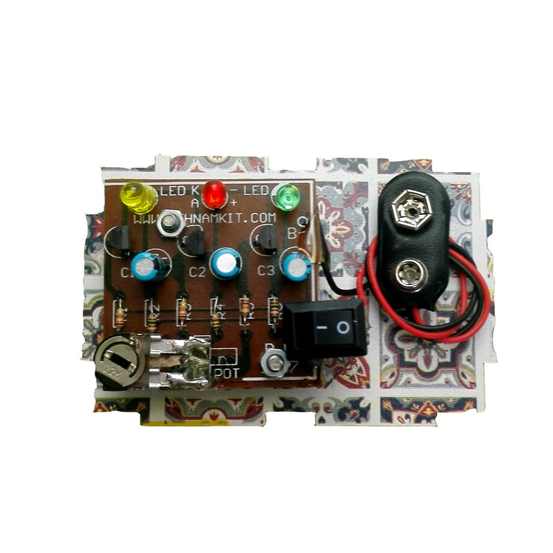 کیت آموزشی طرح چشمک زن کد G81