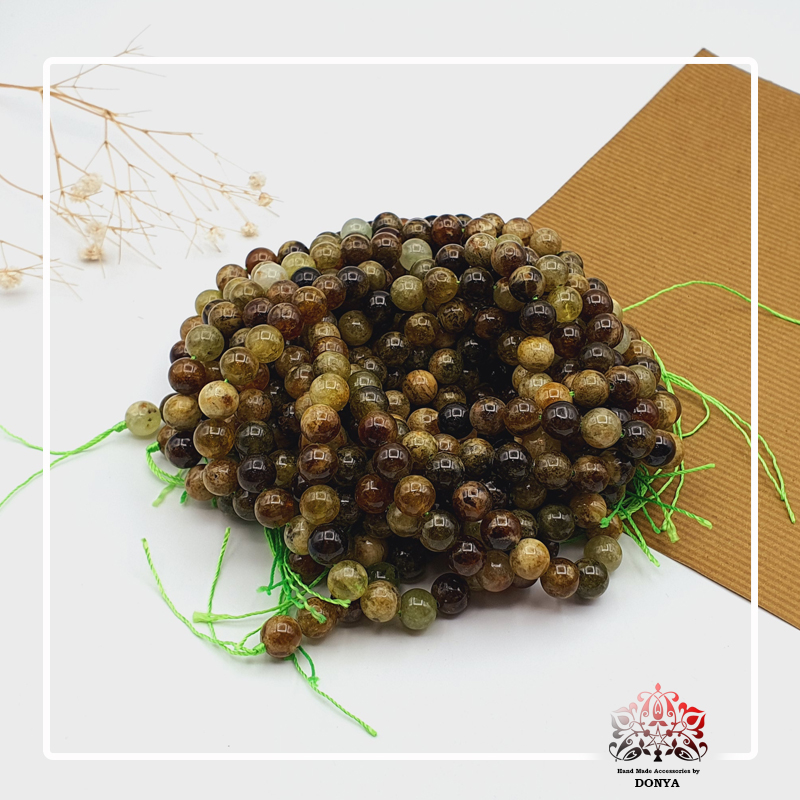 ریسه گارنت دمانتوئید سایز 8