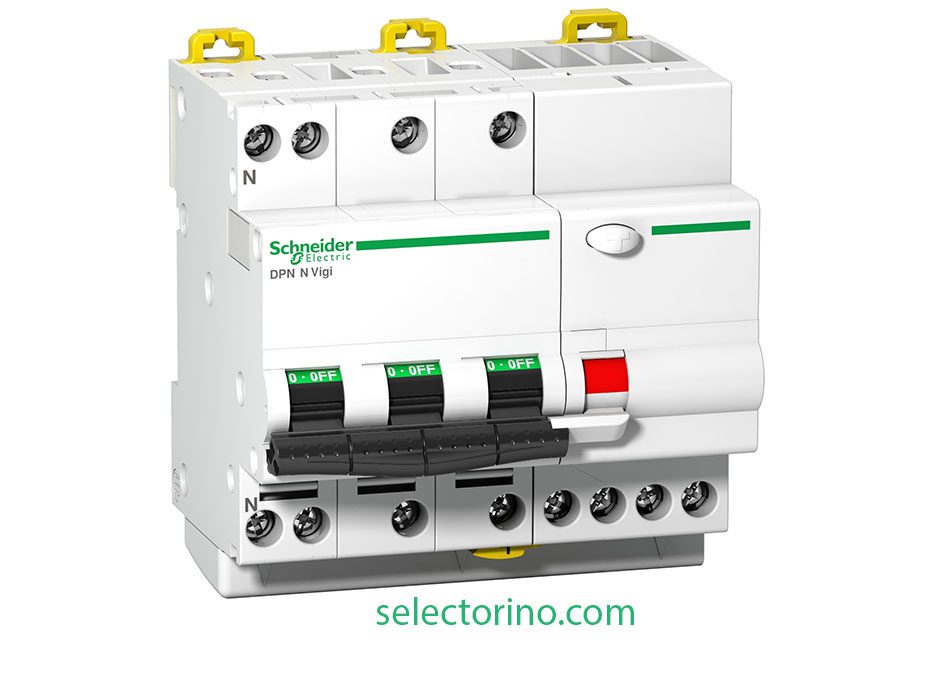 محافظ جان ترکیبی سه فاز 16 A9D31716 Schneider