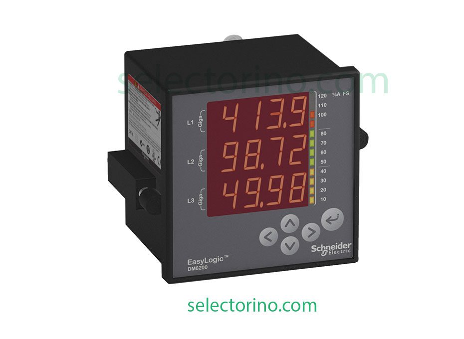 پاورمتر DM6200 اشنایدر الکتریک METSEDM6200- Schneider Electric