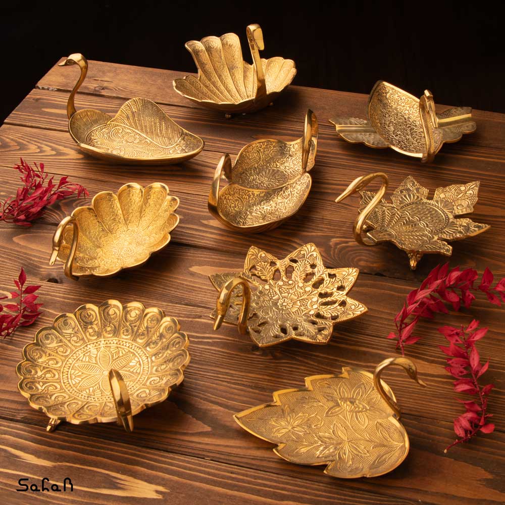 ست اردو خوری برنجی کد 504