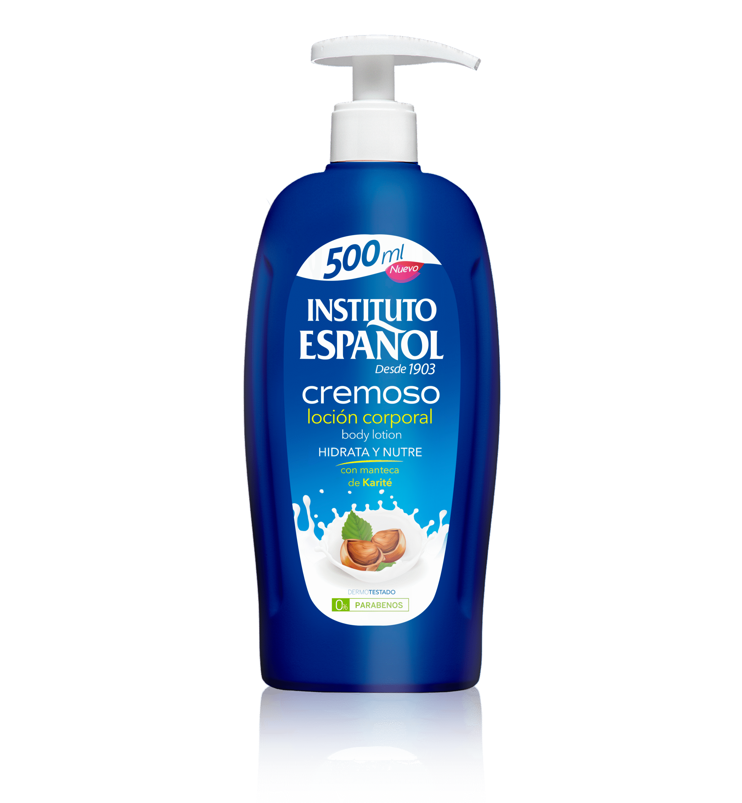 لوسیون بدن خامه ای فندق اسپانول Spanol Cremoso Lotion 500ml