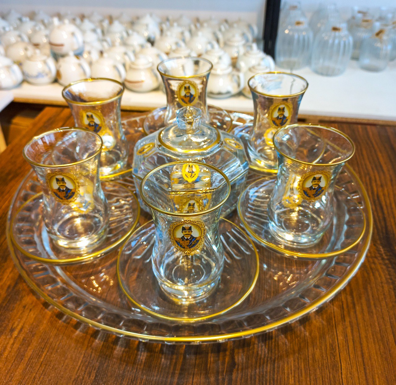 خانه و آشپزخانه پریلند - سرویس چای‌ خوری شاه عباسی (پست پیشتاز پس کرایه)