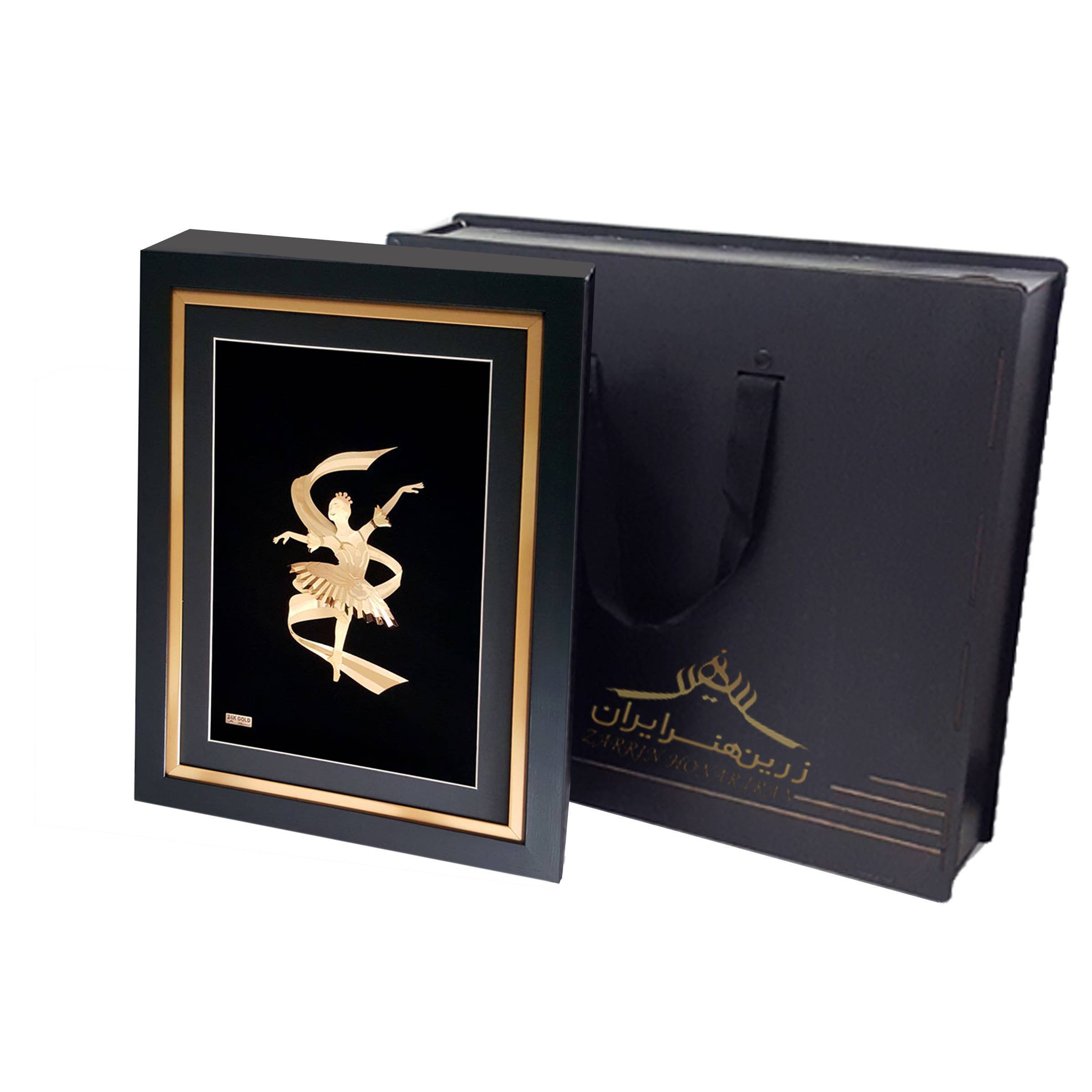 تابلو طلا رقص باله