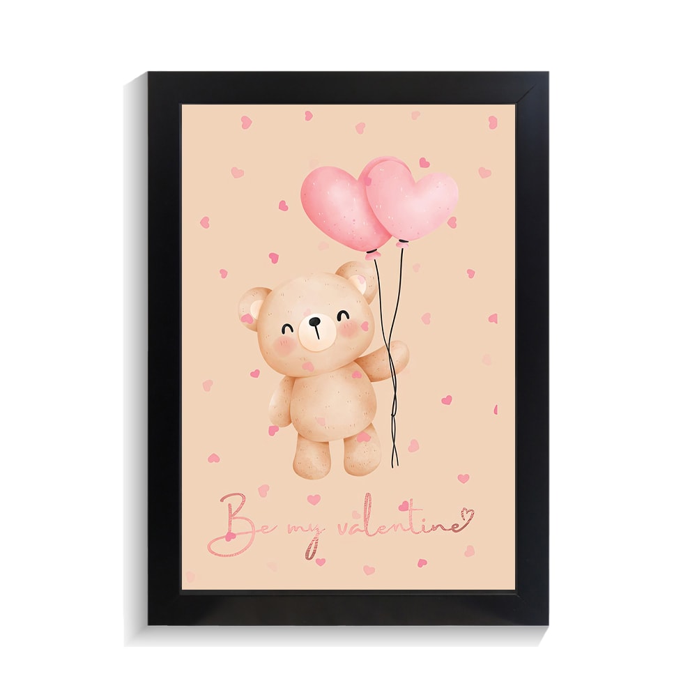 تابلو عاشقانه طرح خرس کد PF-27032