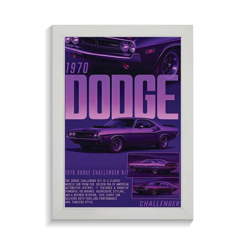 تابلو ماشین طرح دوج چلنجر کد PF-23680