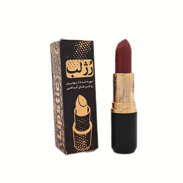 رژلب رولی پوکه طلایی نیکا (قرمز آلبالویی کد 020)