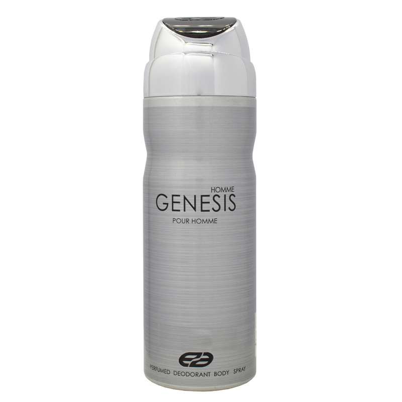 بادی اسپلش مردانه عماد آرا مدل Genesis Homme حجم 250 میلی لیتر به همراه اسپری بدن مردانه عماد آرا مدل Genesis Homm مدل 1