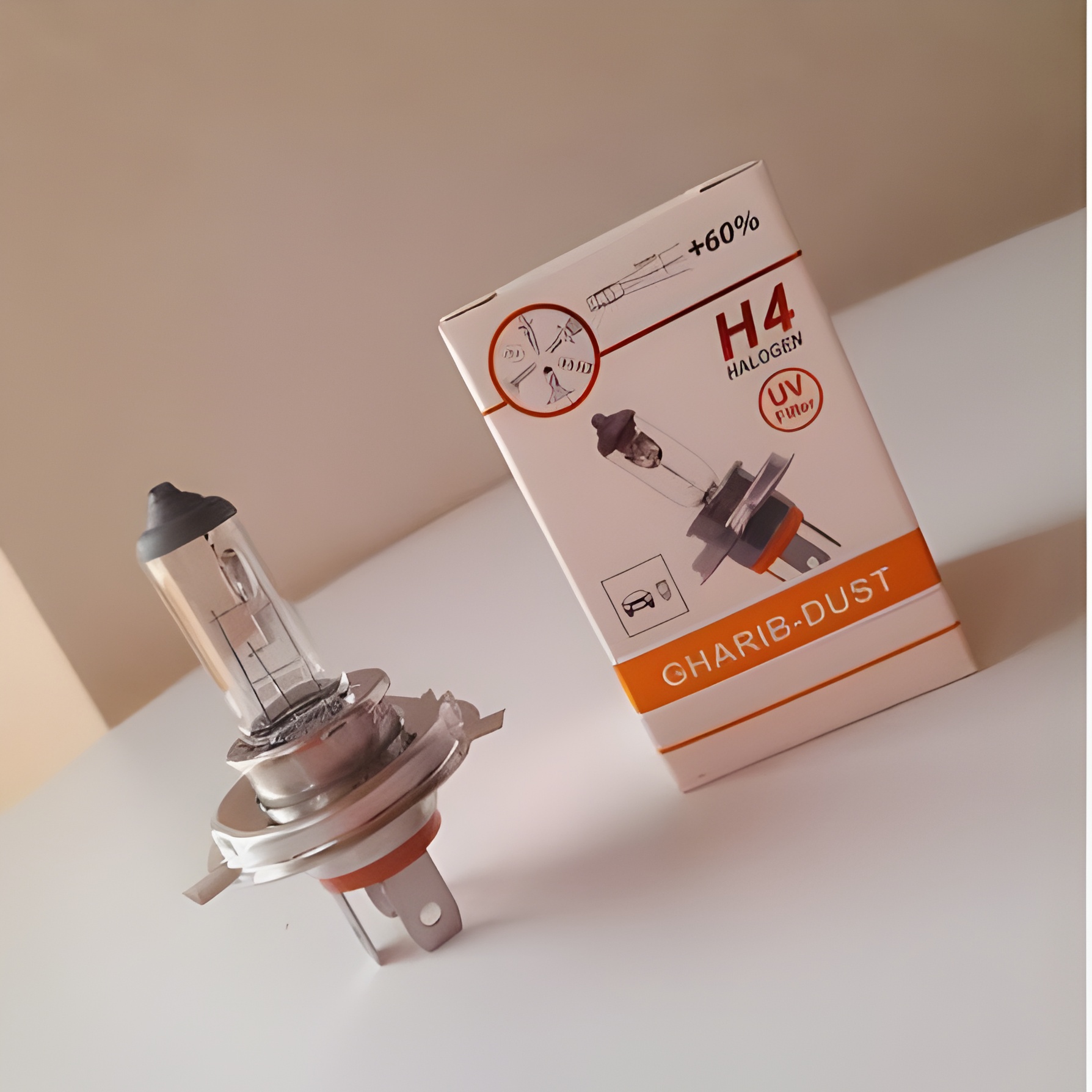 لامپ H4سه خار 12ولت 100/90(لی تک)غریب دوست