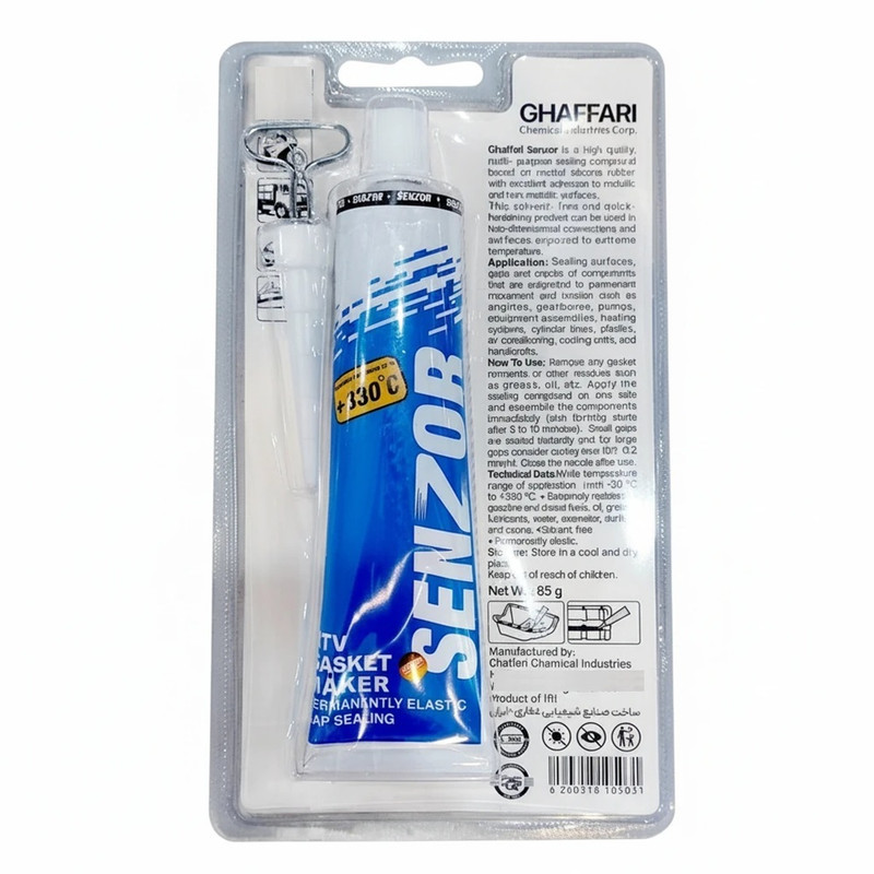 چسب واشرساز غفاری مدل سنزور وزن 85 گرم