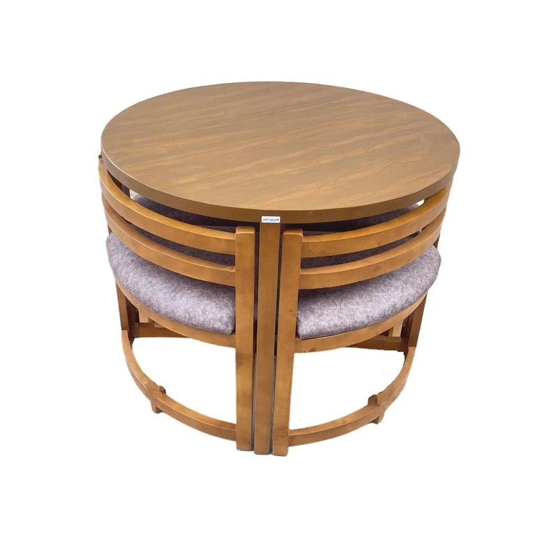 میز و صندلی ناهارخوری چهار نفره گالری والریان مدل Kamja-3104