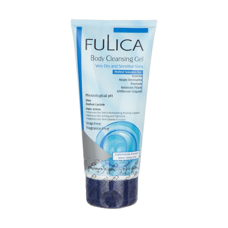 شامپو بدن فولیکا مدل 01 مناسب پوست های خشک و حساس 200 میلی لیتر