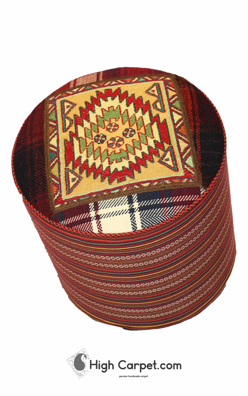 پاف صندلی دایره کد 030434