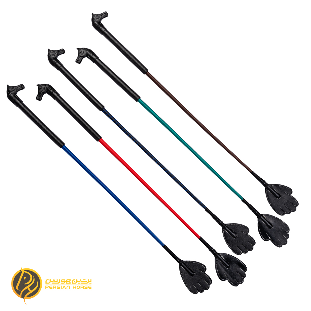 شلاق سر اسبی رنگی cavalier