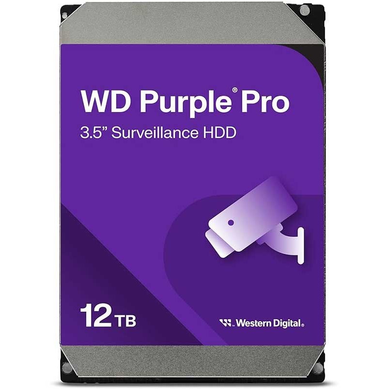 هارد دیسک اینترنال وسترن دیجیتال مدل Purple Pro ظرفیت 12 ترابایت